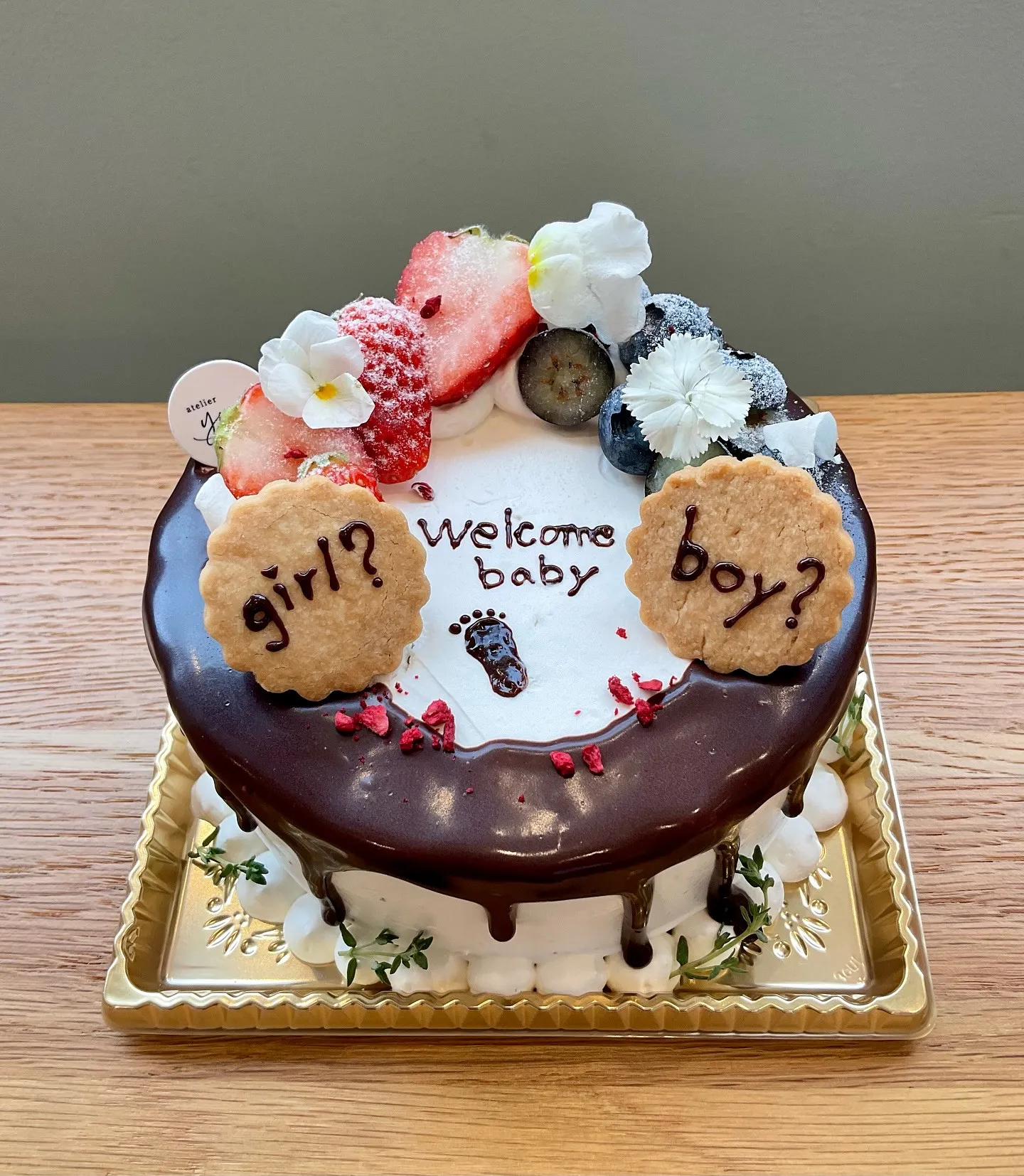 ジェンダーリビールケーキ